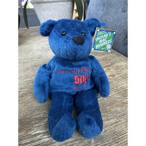 Salvino's Mac Bammers Mark Mcgwire St. Louis 500 Home Runs Beanie Baby Blue Red